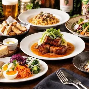 【忘年会限定！17時開始】クラフトビール4種飲み放題付き 全7品◆5000円(税込)