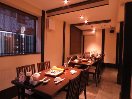 Enjoy the taste of North Sea shabu-shabu in a relaxed and relaxing space!