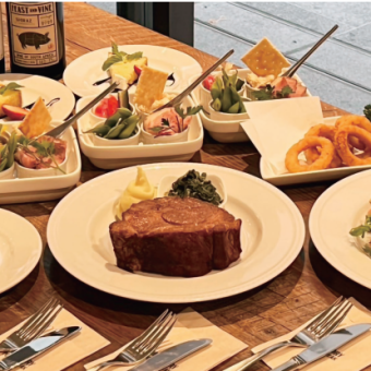 【日和山コース】料理６品・90分飲み放題付き4980円　2名様～