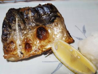 烤咸鯖魚