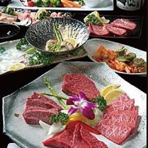 【皇太后太鼓套餐】享用各种严选肉类，共11道菜，5,000日元