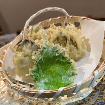 Oyster tempura