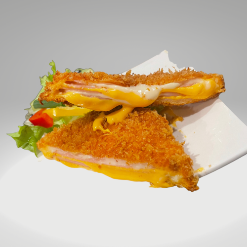 Millefeuille ham cutlet