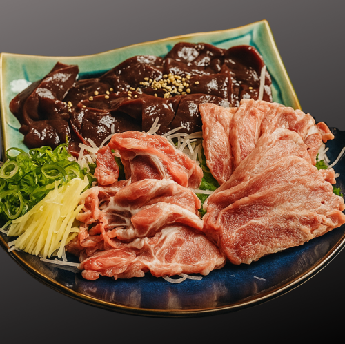 什錦羊肉刺身