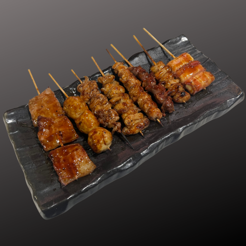 Assorted skewers (8 skewers)