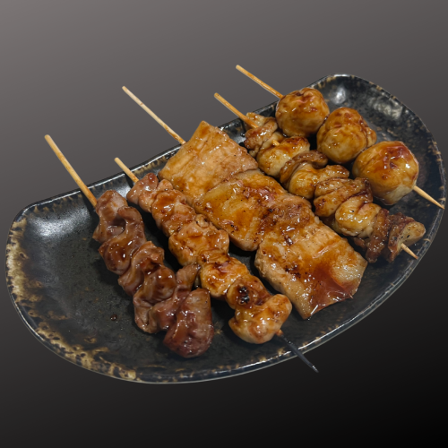 Assorted skewers (5 skewers)