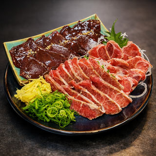 Assorted sashimi