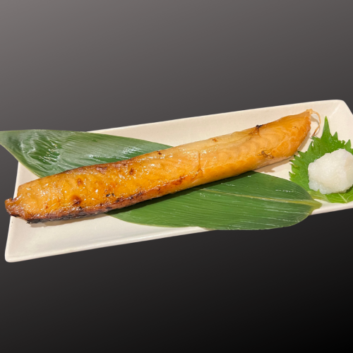 Smoked salmon belly grill