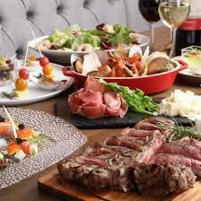 『肉宴会コース』選べるグリルステーキで肉ざんまい!3時間飲み放題付き【9品5000円→4000円】