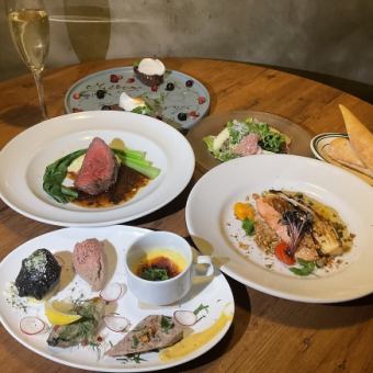 【Xmasスペシャルコース】12月24.25日限定!乾杯スパークリング付き