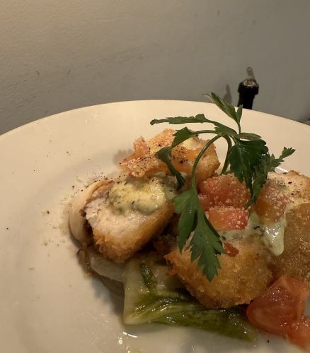 Yellowtail amberjack cutlet