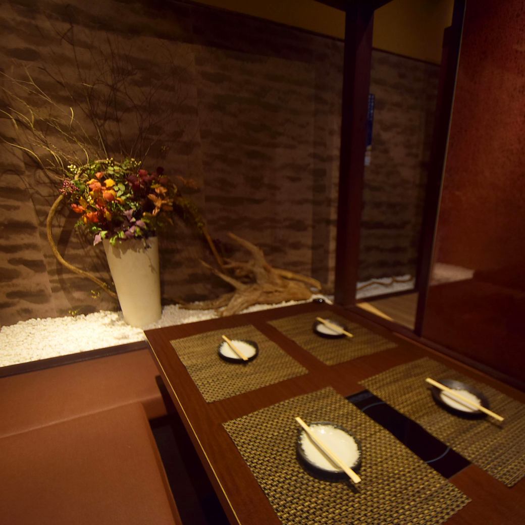 A 1-minute walk from Sendai Station Private room Izakaya ⇒ An adult hideaway space with a Japanese atmosphere.