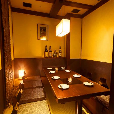 It is a izakaya with private rooms that can be used by any number of people!