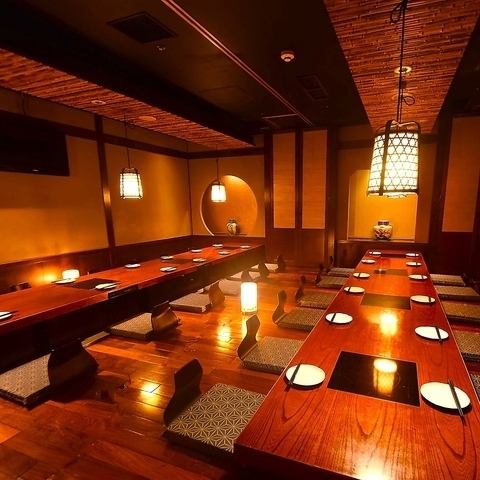 仙台駅前徒歩1分の個室居酒屋⇒和情緒漂う大人の隠れ家空間。