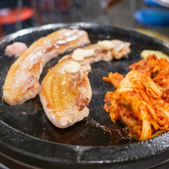 [2.5 hours all-you-can-drink included] Samgyeopsal course [7000 yen → 6000 yen]