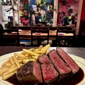 蔵王牛のステーキフリット