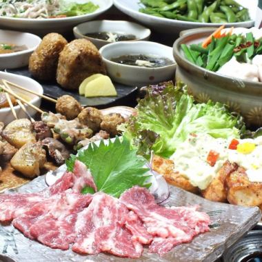 [Luxurious!Choice of hot pot course] Total of 12 dishes, 2 hours of all-you-can-drink included, fatty tuna sashimi, etc.
