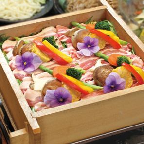 Steamed “Hiramaki Sangen Pork” from Yamagata Prefecture for 1 person