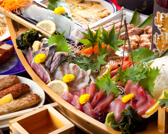 【人気コース】個々盛のお料理7品[2時間飲み放題付き]5500円(税込)