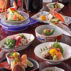 【人気コース】個々盛のお料理7品[2時間飲み放題付き]5500円(税込)