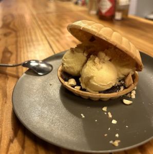 ピスタチオアイスもなか