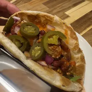 メキシカンチリチキン　タコス