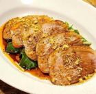 紅茶鴨のガーリックソース