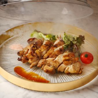 【2H飲放】さつま純然鶏のメイン×海老とバジルのパスタなど含全6品『Alba』4630円⇒4000円