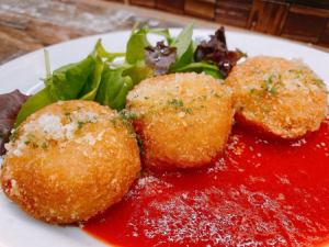 Risotto croquette with truffle