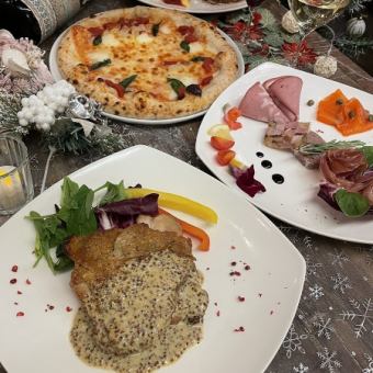 12/24&25限定!ChristmasCourse　お料理4品　4800円