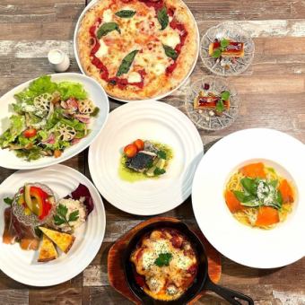 美味しいイタリアンを満喫★スペシャルコース お料理7品 飲み放題100分 ◎ 5800円(税込)