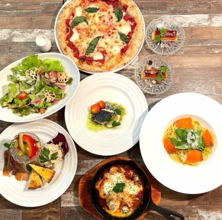 美味しいイタリアンを満喫★スペシャルコース お料理7品 飲み放題100分 ◎ 5800円(税込)