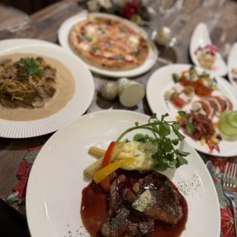 12/24&12/25限定 ChristmasCourse お料理5品 5800円