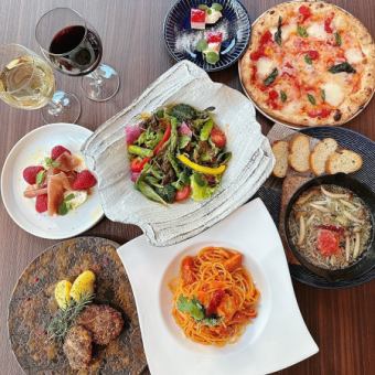 美味しいイタリアンを満喫★スペシャルコース お料理7品 飲み放題100分 ◎ 5800円(税込)