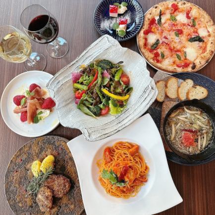 美味しいイタリアンを満喫★スペシャルコース お料理7品 飲み放題100分 ◎ 5800円(税込)