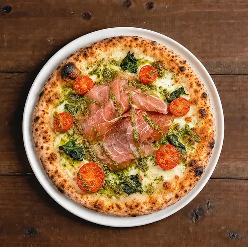 Prosciutto and pesto