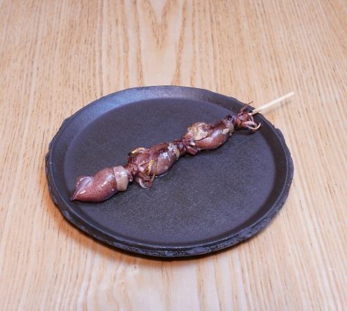 ホタルイカ炭火焼き