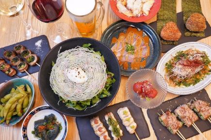 [對於希望在工作日來的人] 草村宴會套餐☆13道菜共6,000日元（含稅）☆120分鐘無限暢飲☆