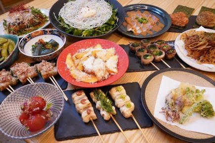 【平日ご希望の方】料理長オススメ宴会コース☆全15品7,000円(税込)☆120分飲み放題付き☆