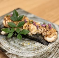 白子の昆布焼き