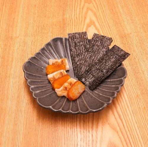 お餅カラスミ海苔