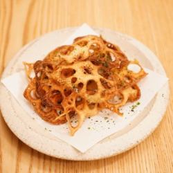 のり塩蓮根チップス