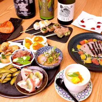 【週末ご希望の方】クサムラの宴会コース☆全1５品６５００円(税込み)☆１２０分飲み放題付き☆
