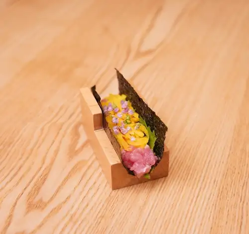 トロたくの海苔包み