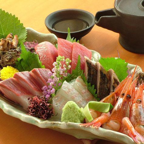 [Exquisite dishes using fresh fish]