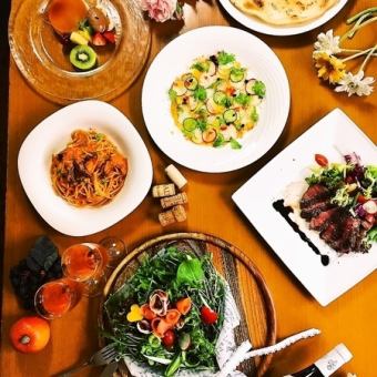 ★スペシャルディナーコース★ 4200円　料理6品 (気軽にお祝いや誕生日などにも…)