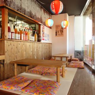 這是榻榻米房間。