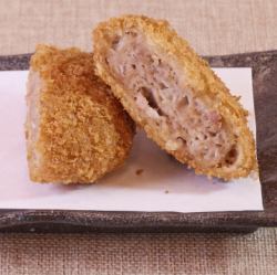 阿古豬絞肉炸肉排