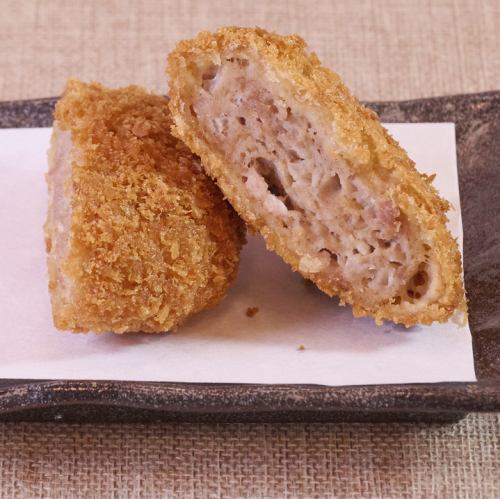 阿古豬絞肉炸肉排