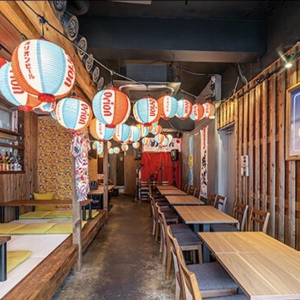 [Recommended for daytime drinking!!] The spacious interior allows you to enjoy your meal and chat to your heart's content, even when dining with a group.If you wish to have a party, we recommend making your reservation early.